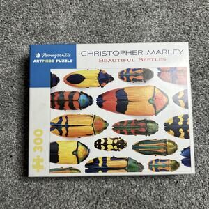 Pomegranate Kids Puzzle "Beautiful Beetles" Bugs 300 Piece COMPLETE